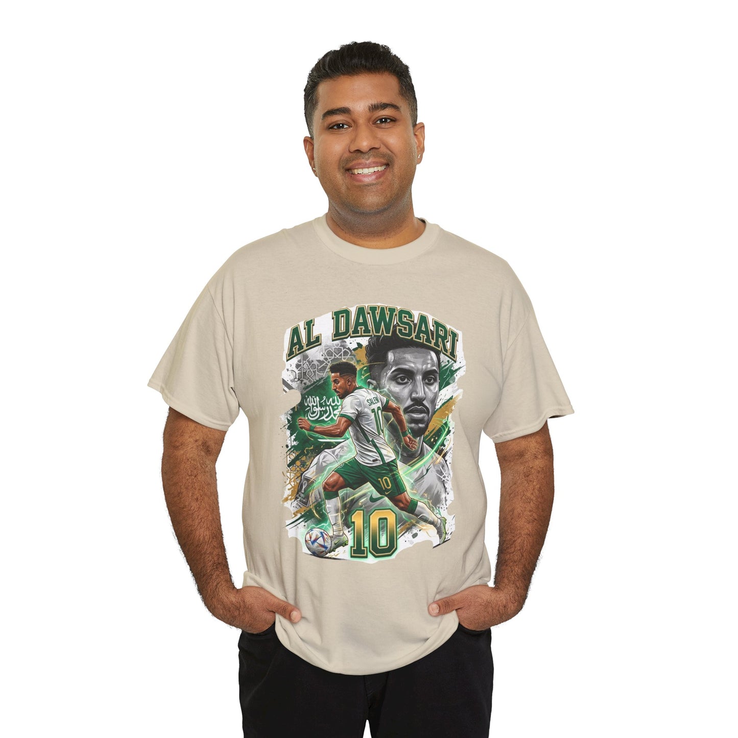 Al Dawsari #10 – Saudi Arabia Football Star T-Shirt