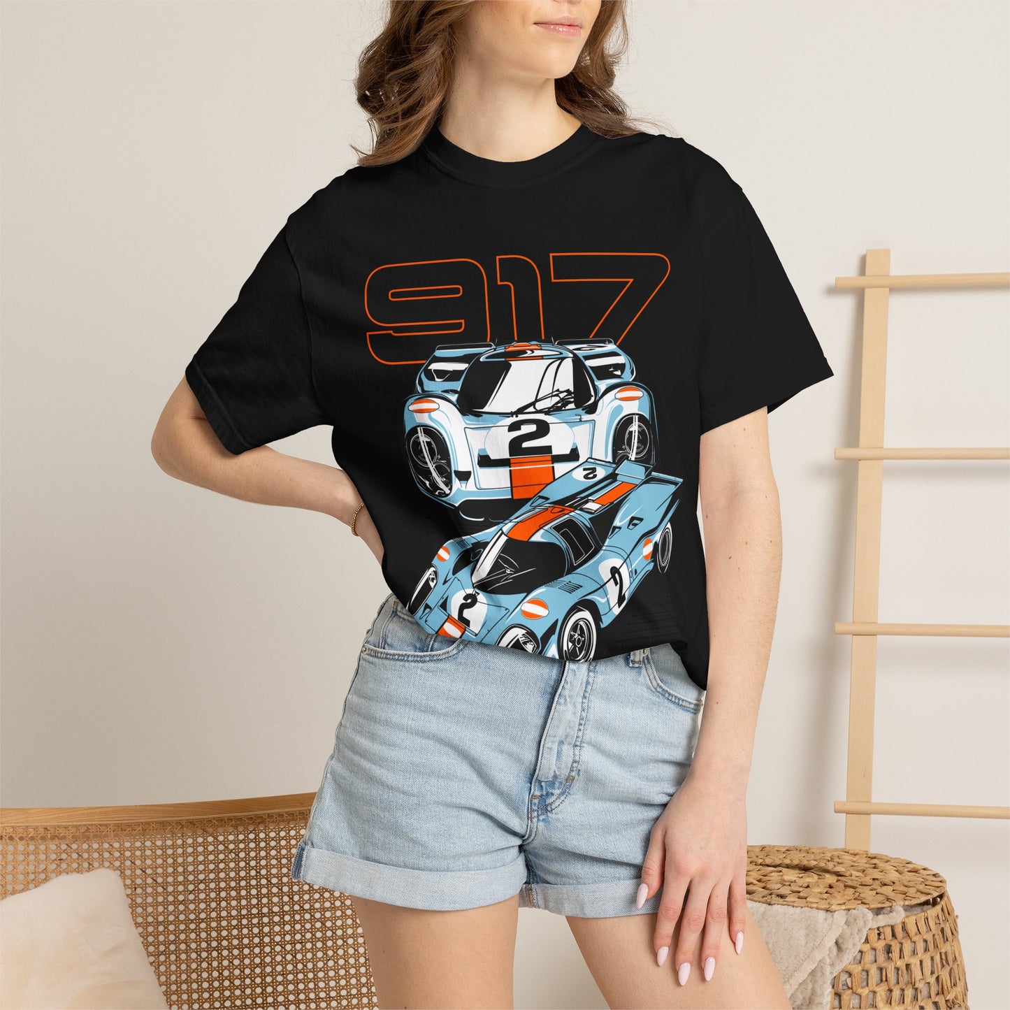 Porsche 917 Technical IllustrationT-shirt