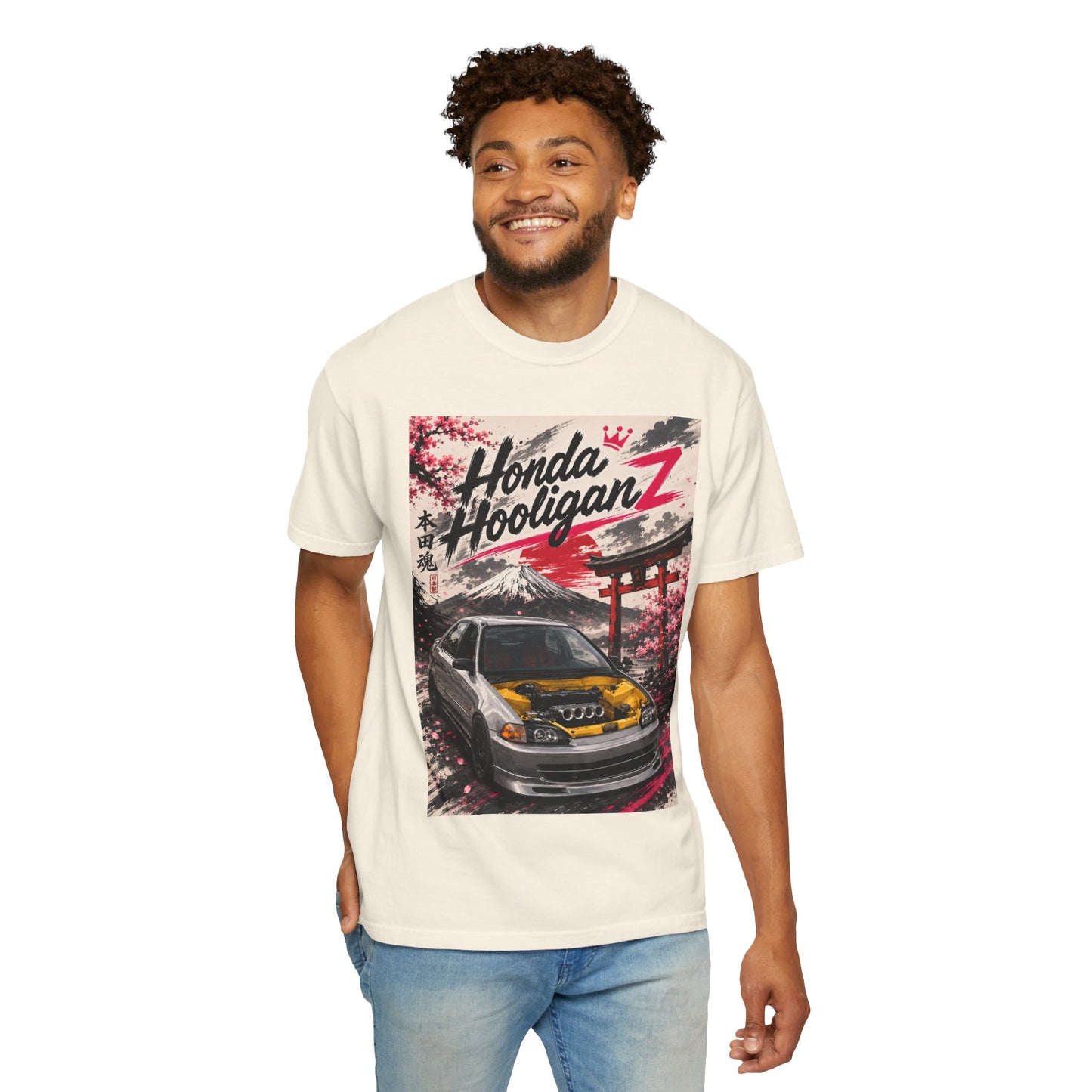 Honda HooliganZ T‑Shirt — JDM Retro Car Graphic Tee