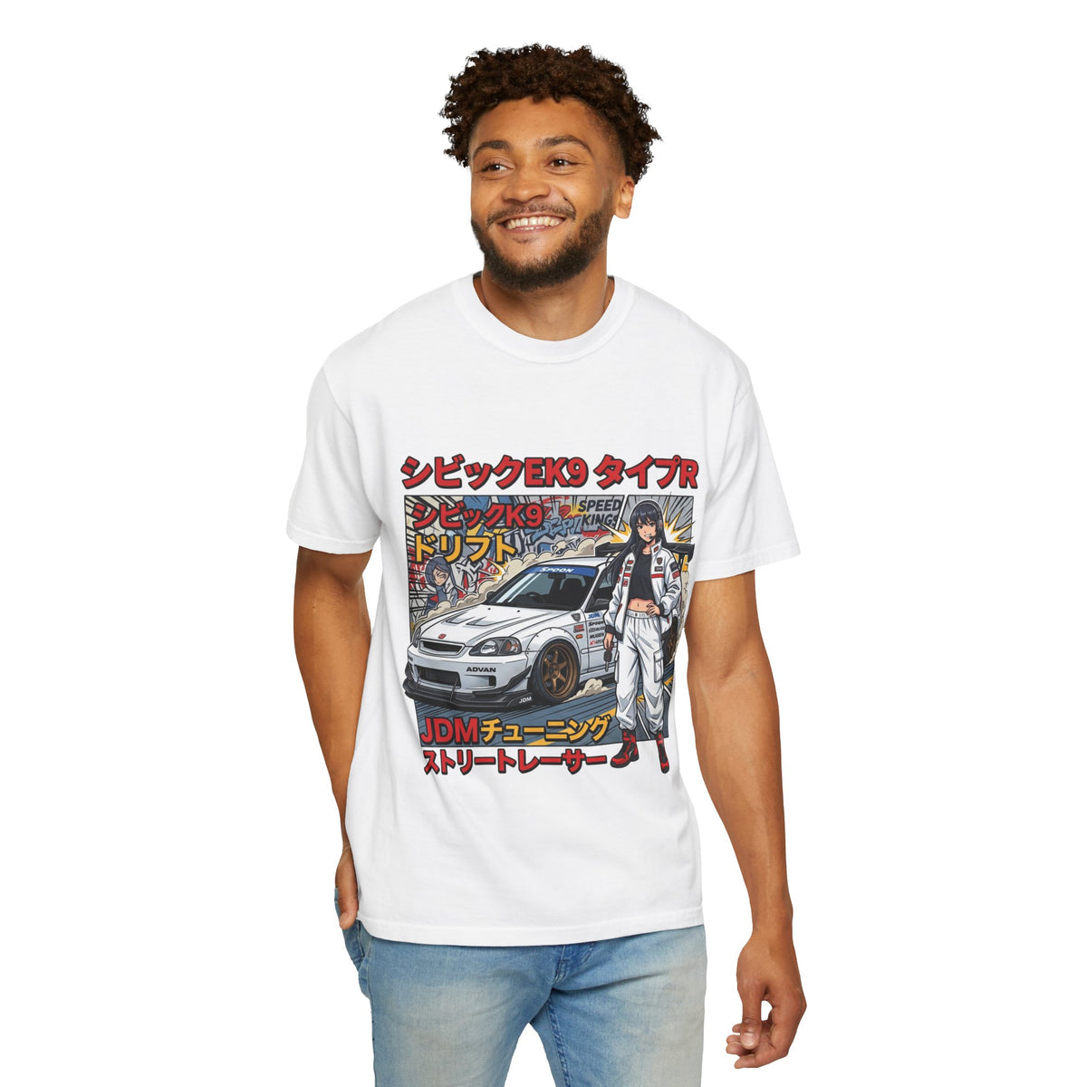 Civic EK9 JDM Kanjo Queen – Japanese Street Racing T-Shirt