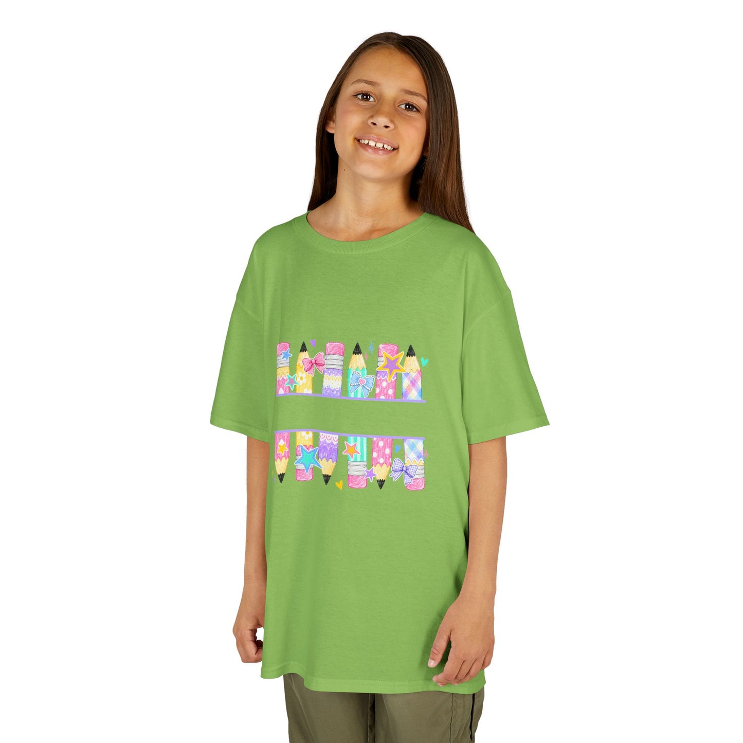 Colorful Pencil Magic Kids School T-Shirt – Cute Back to School Design