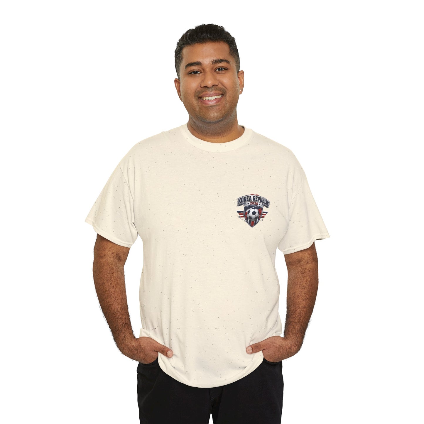 South Korea 2026 FIFA World Cup Fan Edition – Front Crest & Championship Back Graphic T-Shirt