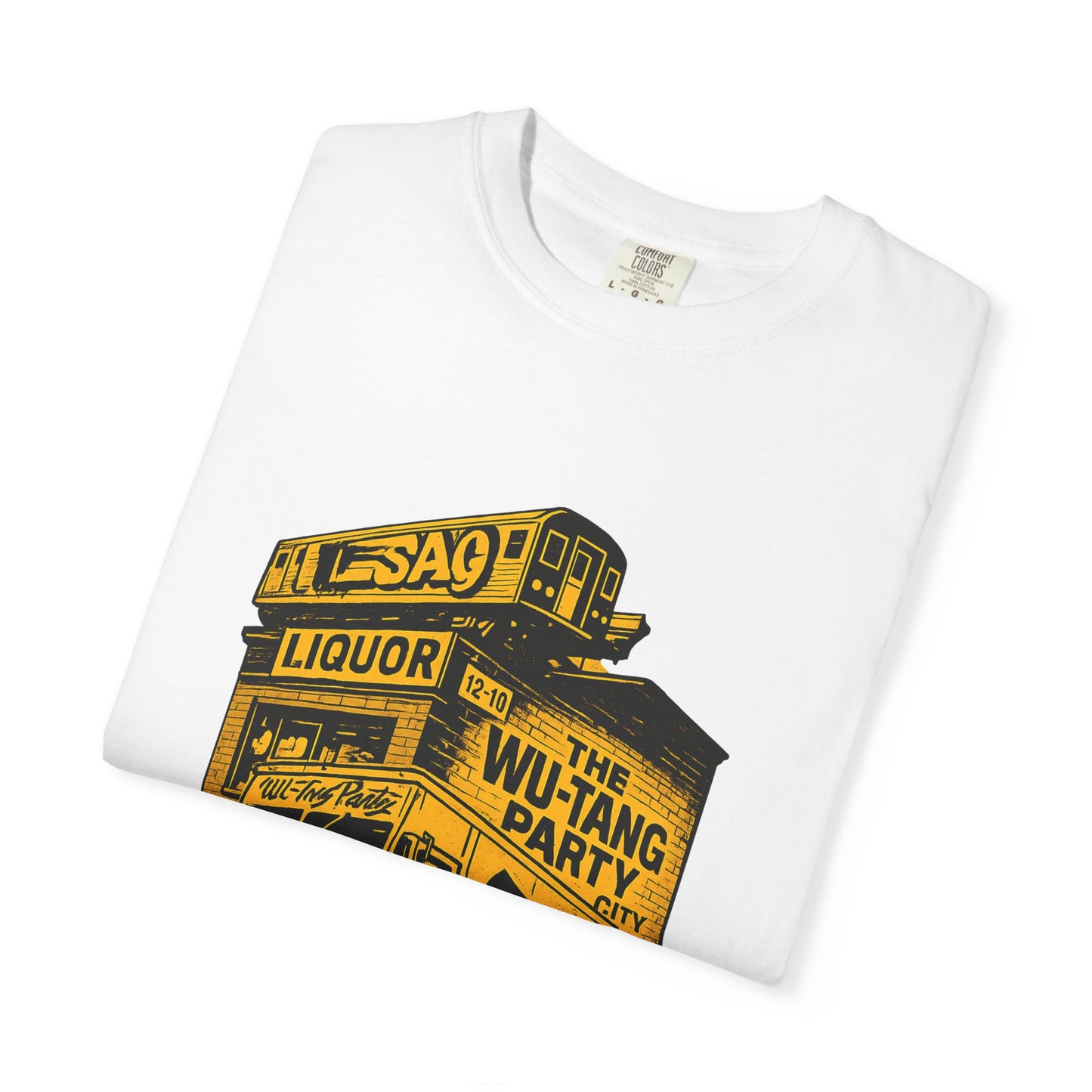 Wu-Tang Party Van Street Art T-Shirt | Hip-Hop Graffiti Liquor Store Urban Graphic Tee