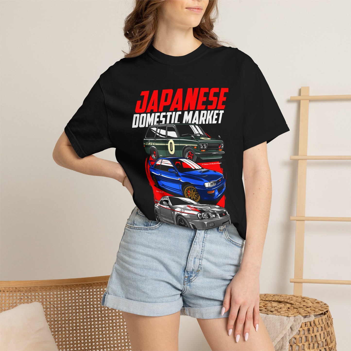 Japanese Automotive Evolution Through Three GenerationsT-shirt