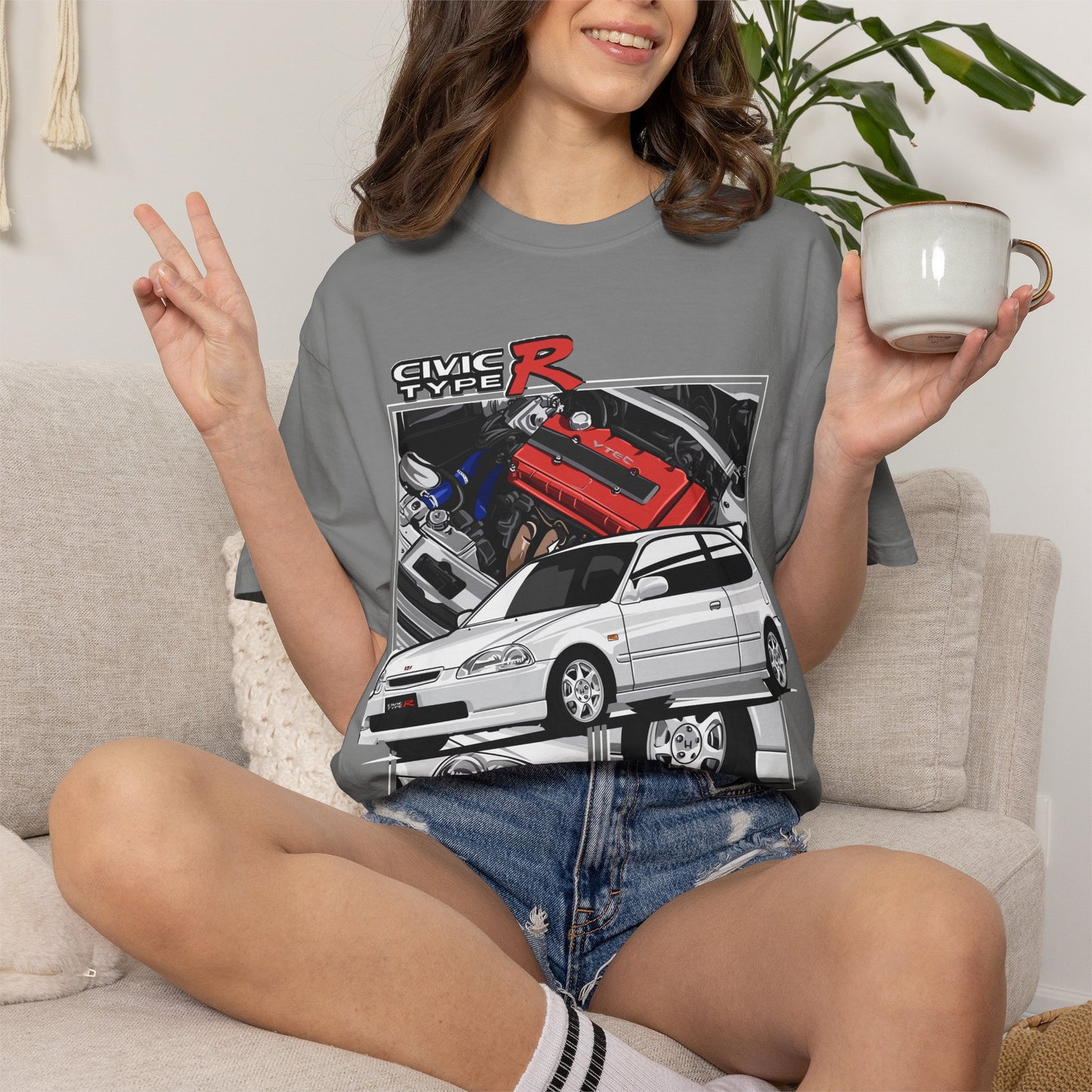 Honda HooliganZ: EK9 Type R Legacy T‑Shirt