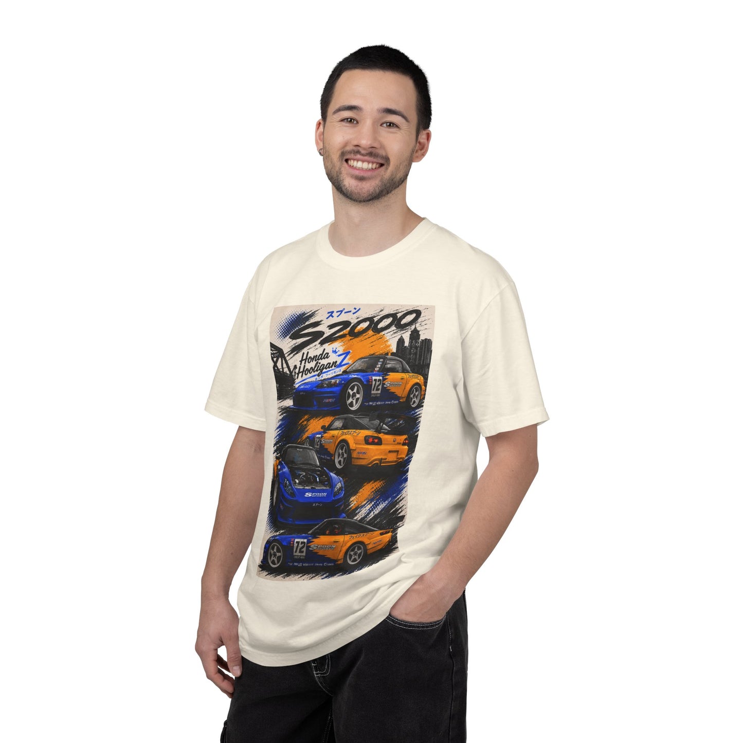 Honda S2000 Racing Tee – Vintage Track Illustration T-Shirt