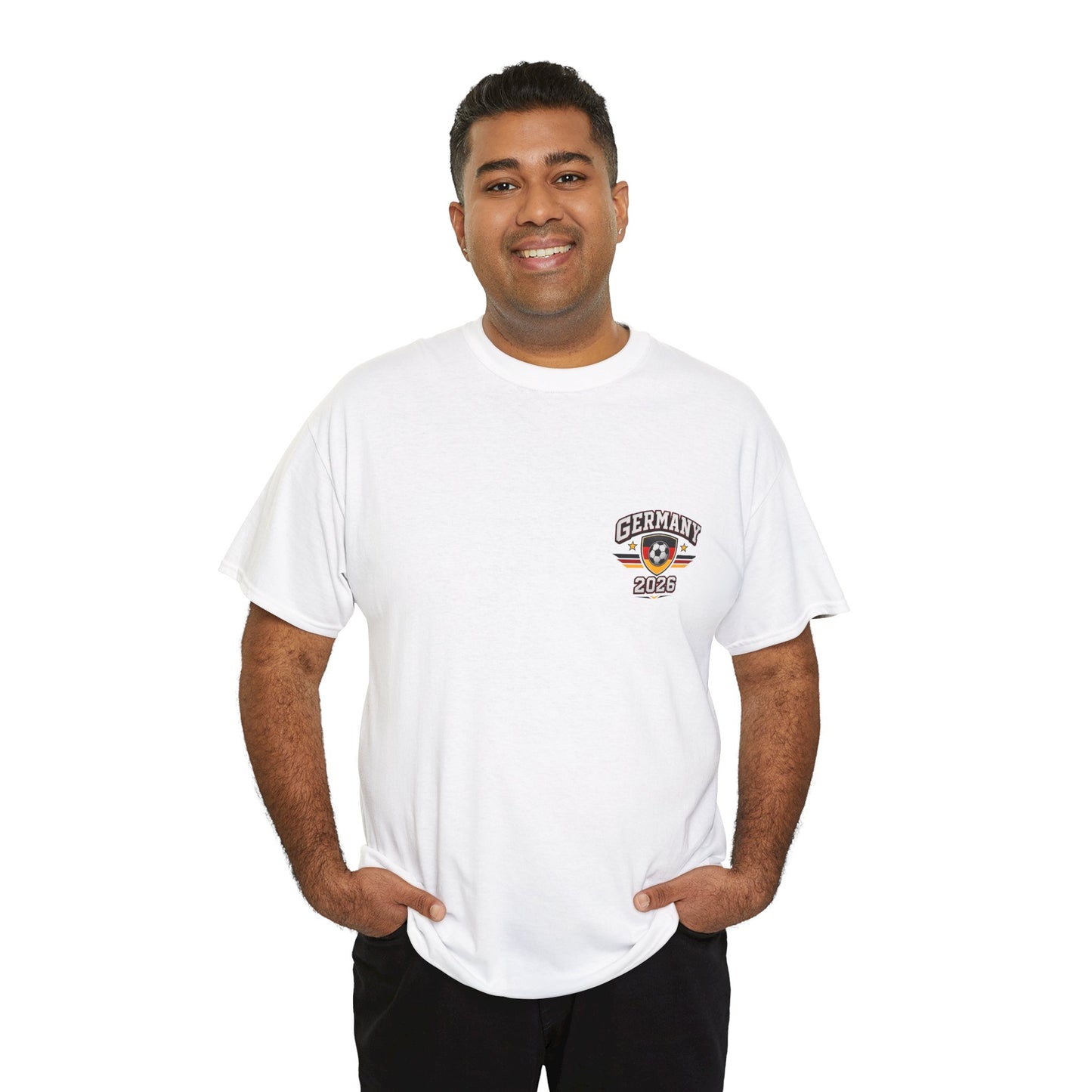 Germany 2026 FIFA World Cup Fan Edition – Front Crest & Championship Back Graphi T-Shirt