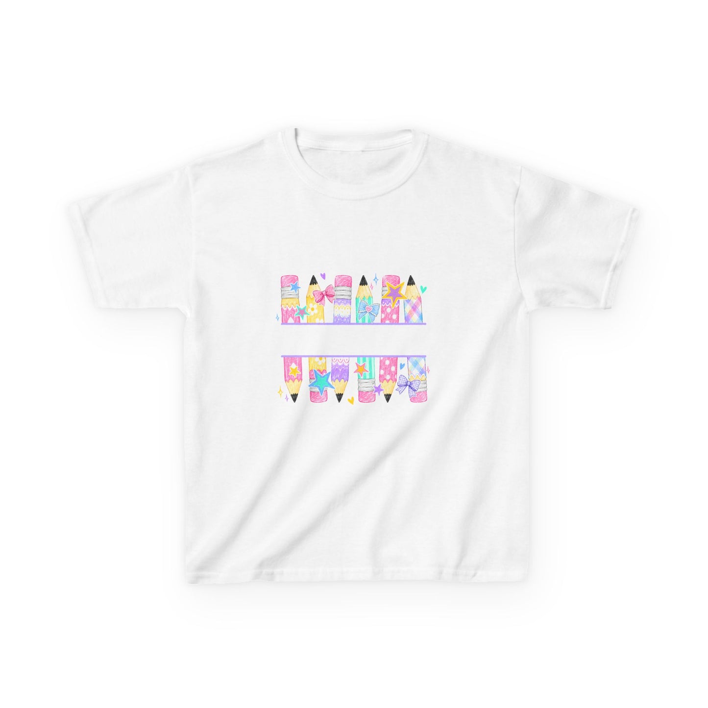 Colorful Pencil Magic Kids School T-Shirt – Cute Back to School Design