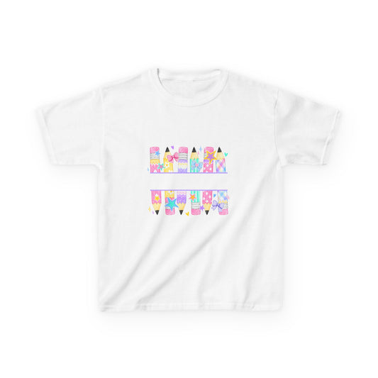 Colorful Pencil Magic Kids School T-Shirt – Cute Back to School Design