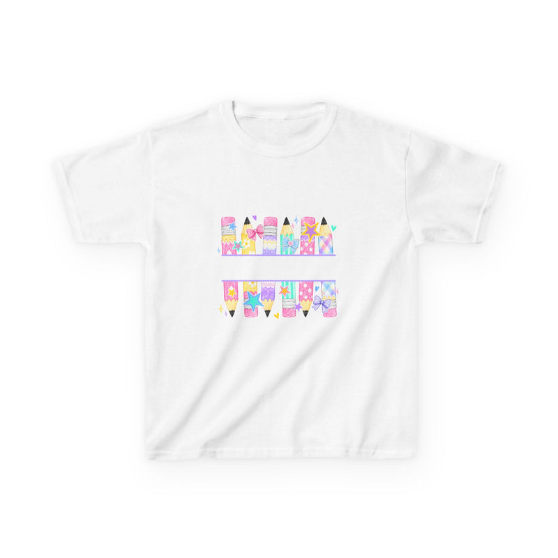 Colorful Pencil Magic Kids School T-Shirt – Cute Back to School Design