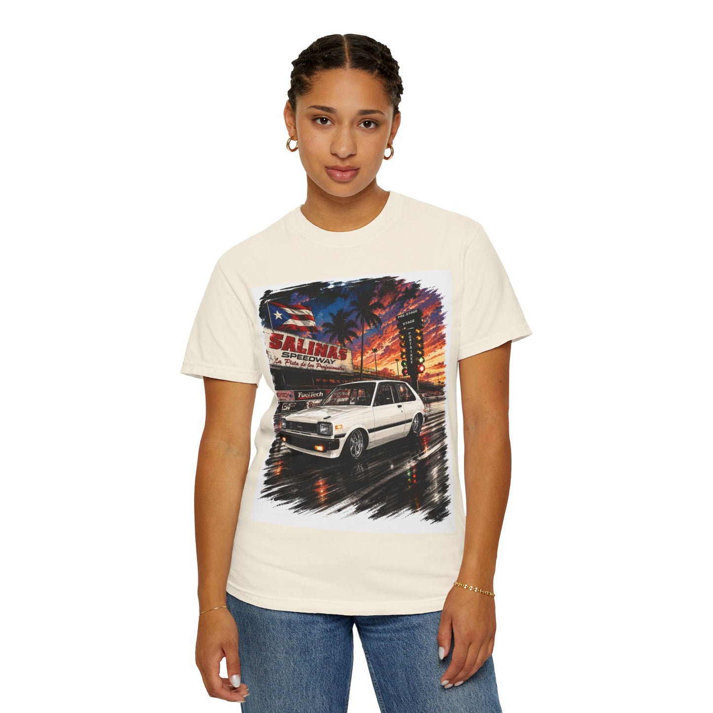 Vintage Starlet Drag T-Shirt — Puerto Rico Sunset Drag Graphic