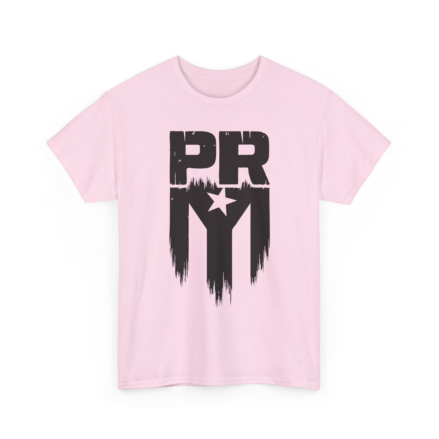 PR Mi Gente Puerto Rico Tee — Bold Black & White Boricua Pride