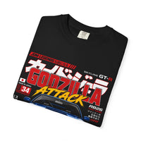Graphic T-Shirt — 'Godzilla Attack' JDM Skyline Car Tee