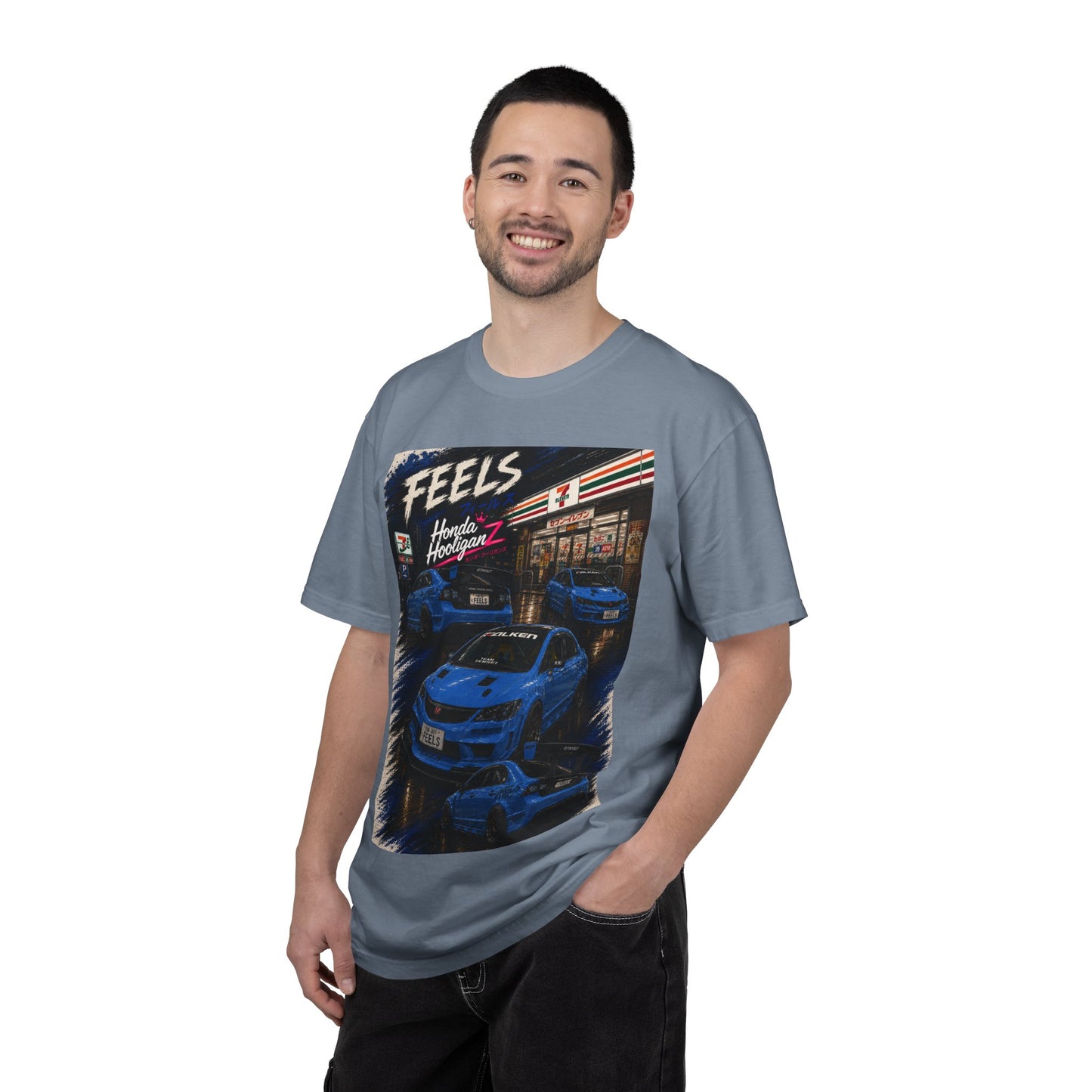 Feels Midnight Racing T-Shirt — Neon JDM Car Scene Shirt