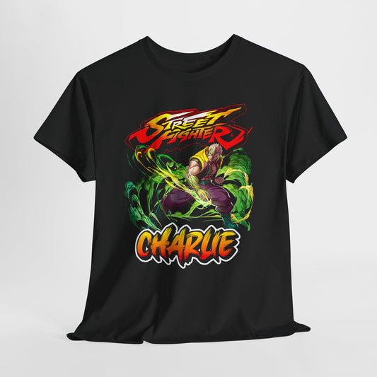 Street Fighter Charlie Energy Attack T-shirt