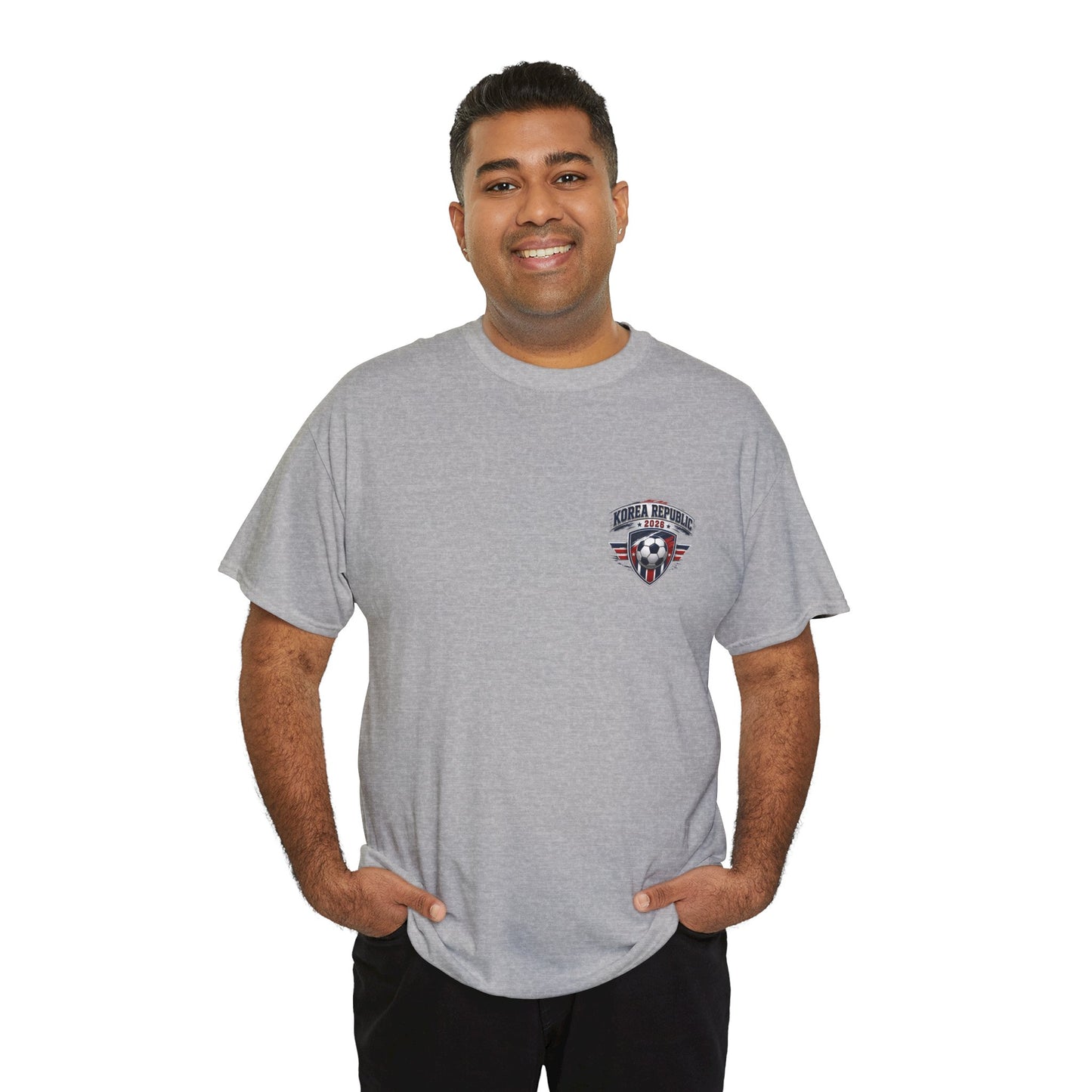 South Korea 2026 FIFA World Cup Fan Edition – Front Crest & Championship Back Graphic T-Shirt