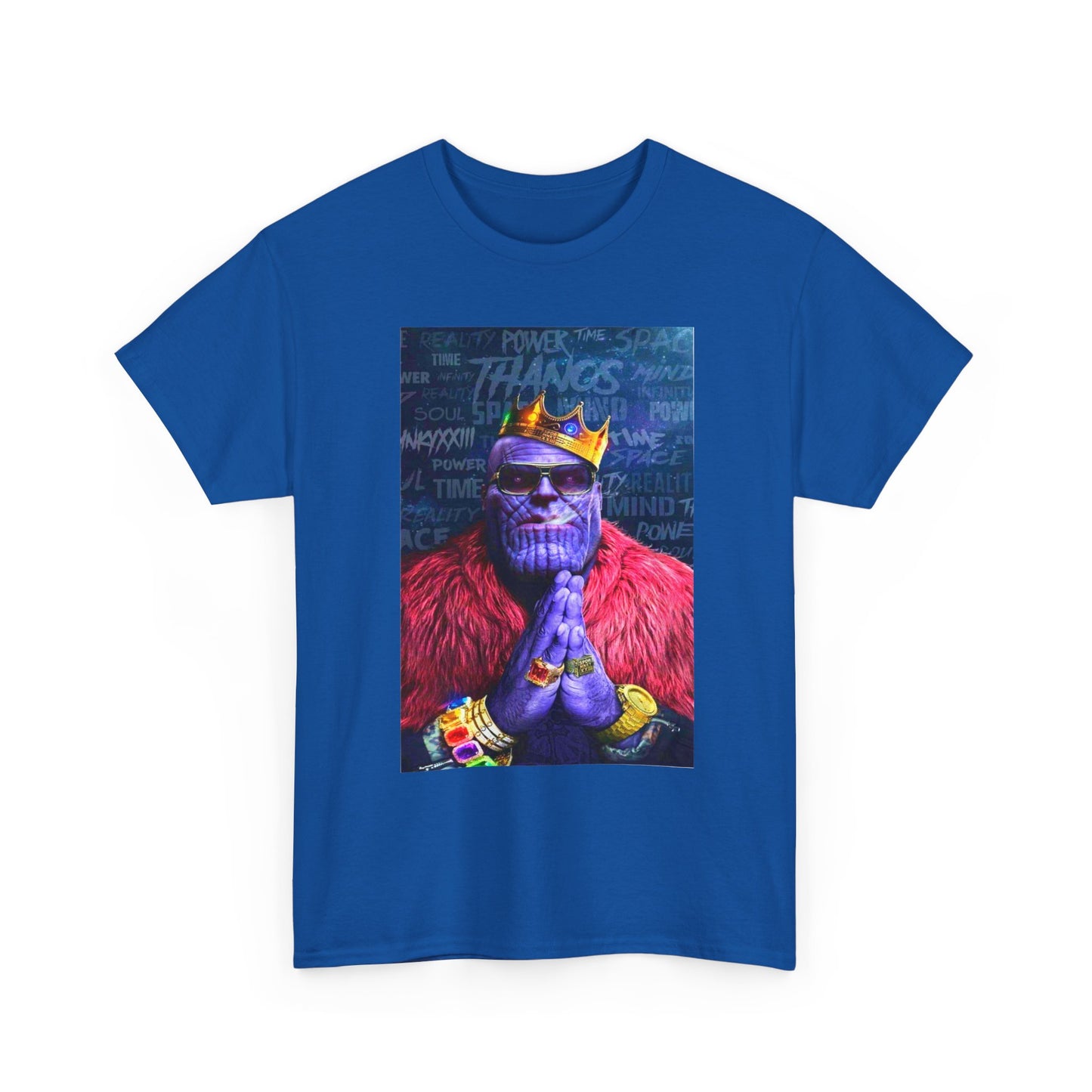 Thanos King Portrait T-Shirt — Urban Pop Art Graphic Tee