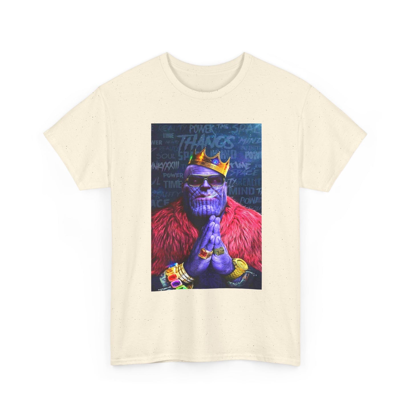 Thanos King Portrait T-Shirt — Urban Pop Art Graphic Tee