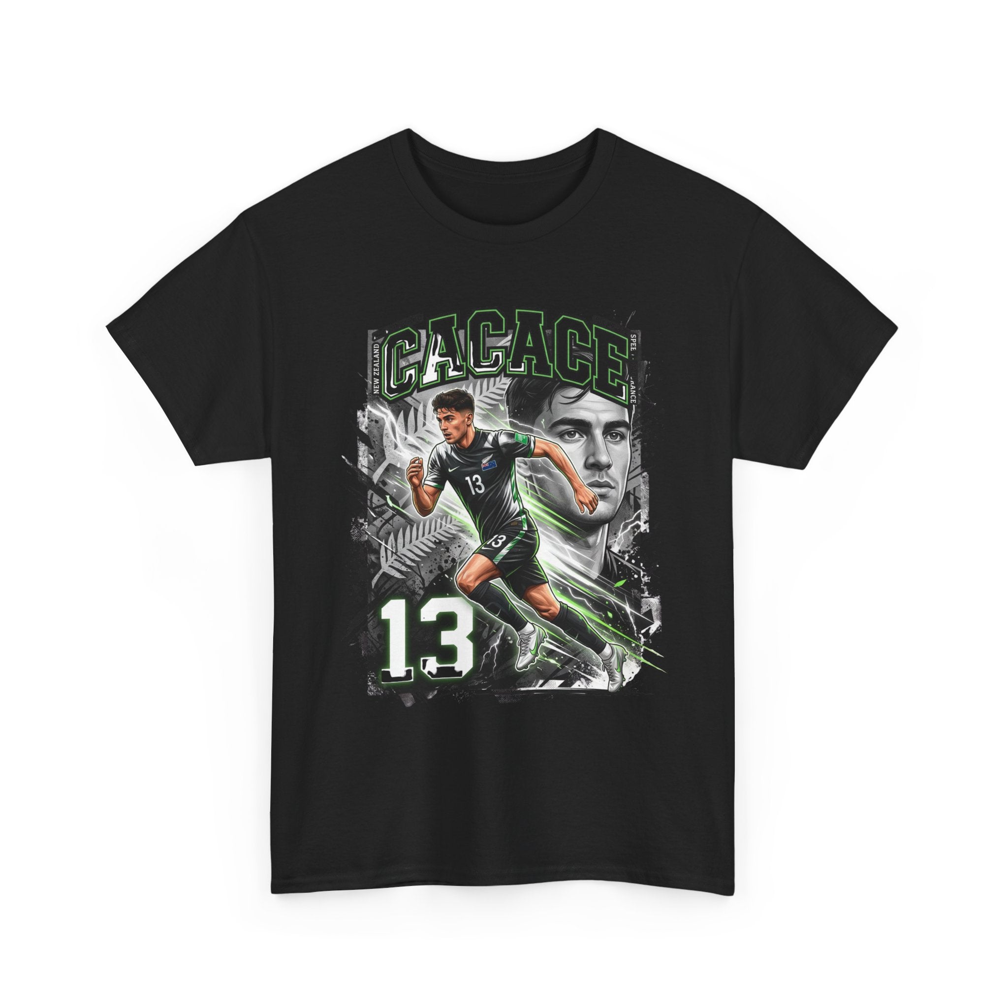 Cacace #13 – Kiwi Fullback Fury T-Shirt
