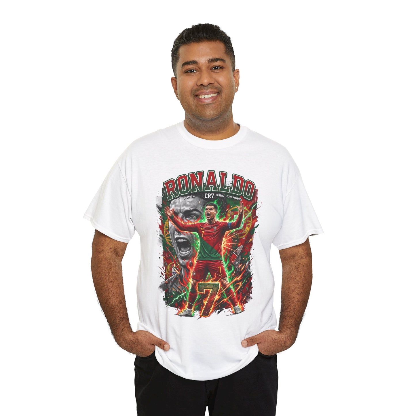 Ronaldo CR7 #7 – Portugal Football Legend T-Shirt