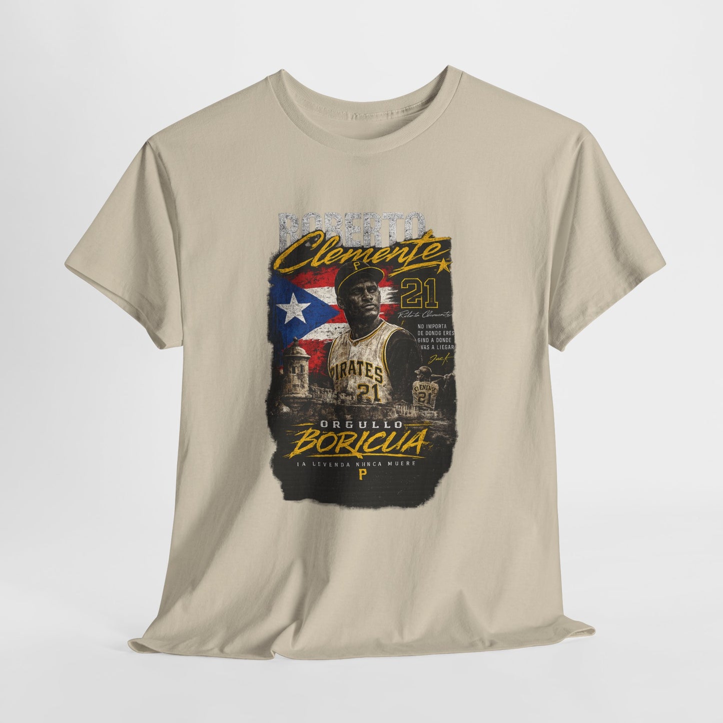Roberto Clemente Puerto Rico Tribute T-Shirt