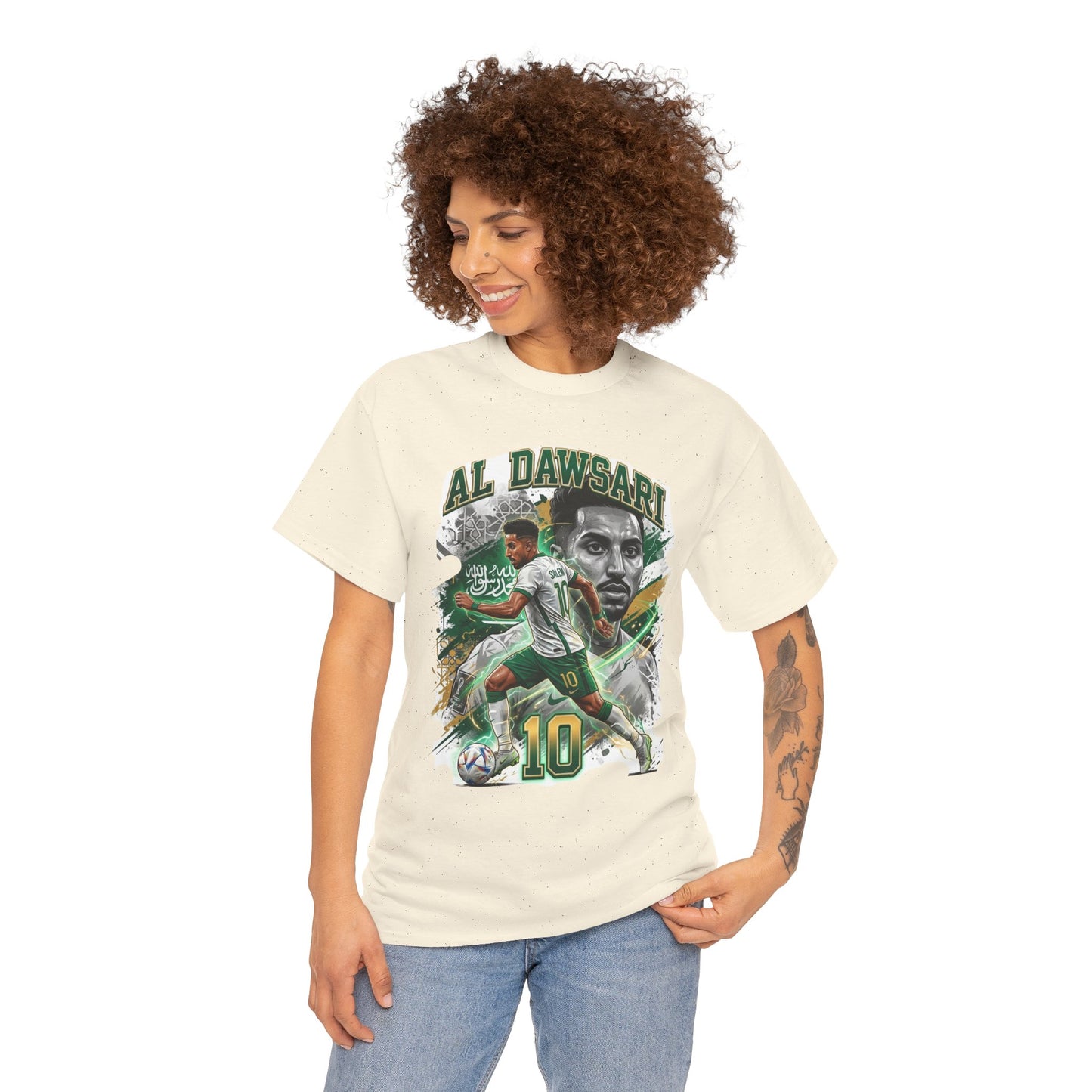 Al Dawsari #10 – Saudi Arabia Football Star T-Shirt
