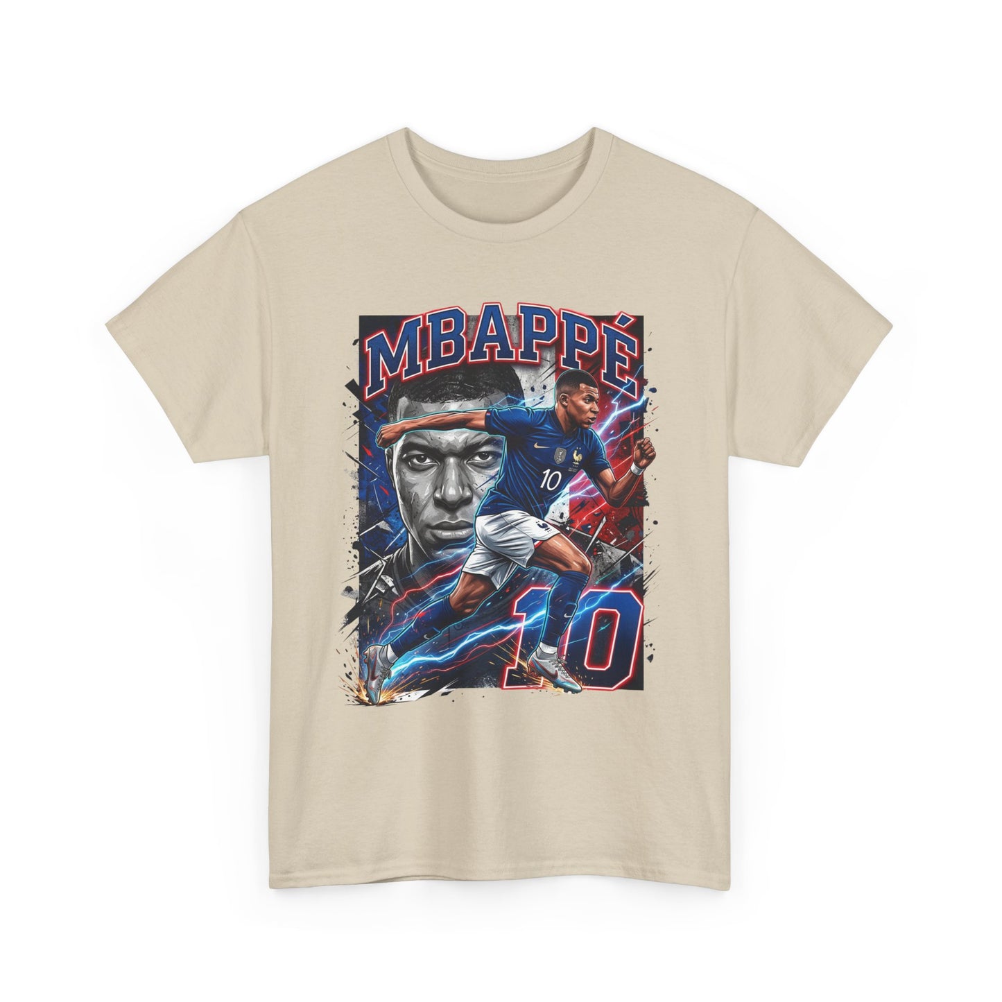 Mbappé #10 – French Lightning T-Shirt