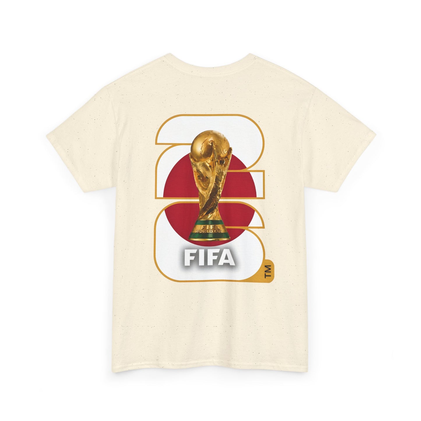 Japan 2026 FIFA World Cup Fan Edition – Front Crest & Championship Back Graphic T‑Shirt