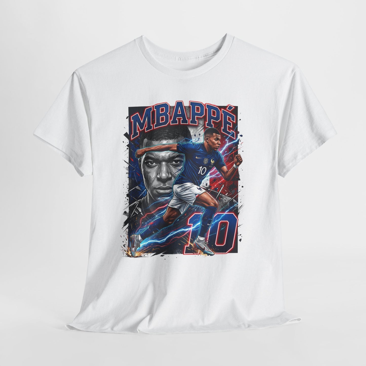 Mbappé #10 – French Lightning T-Shirt