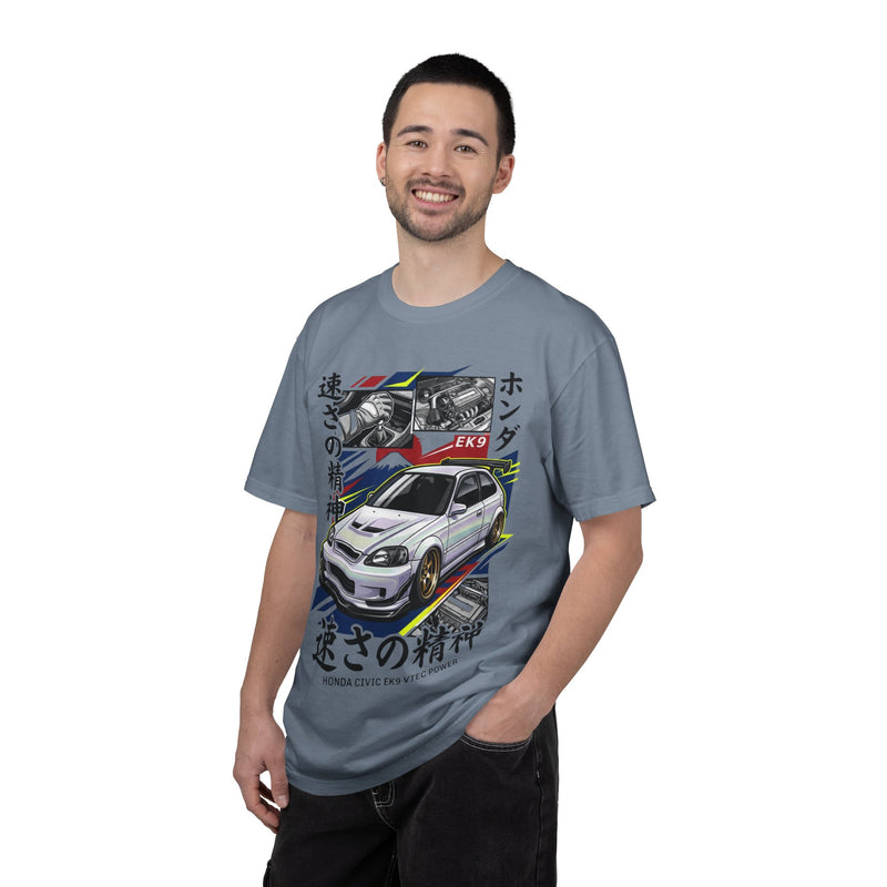 Honda Civic EK9 JDM T-Shirt — Japanese Retro Racing Design