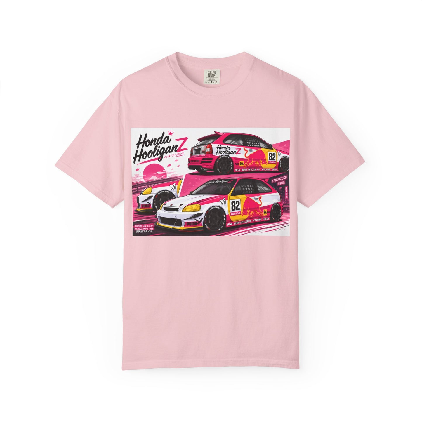 Honda HooliganZ: Pink Rush Kanjo Edition T-Shirt