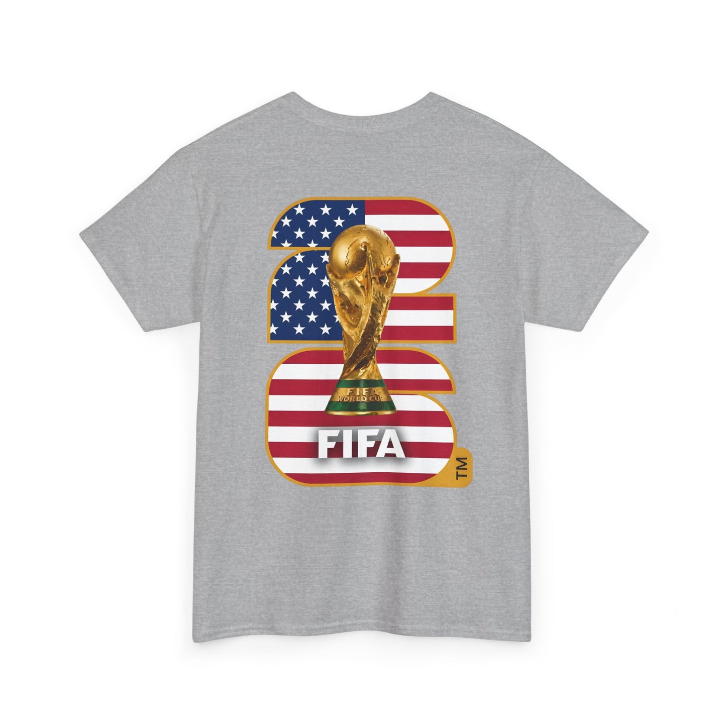 USA 2026 FIFA World Cup Fan Edition – Front Crest & Championship Back Graphic T‑Shirt
