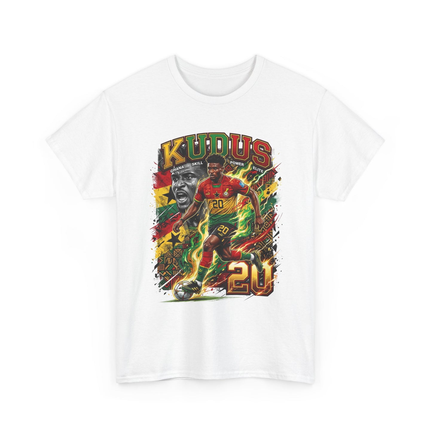 Kudus #20 – Ghana’s Elite Playmaker T-Shirt