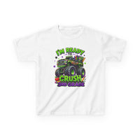 I’m Ready to Crush 3rd Grade Monster Truck Kids T-Shirt – First Day of School Tee