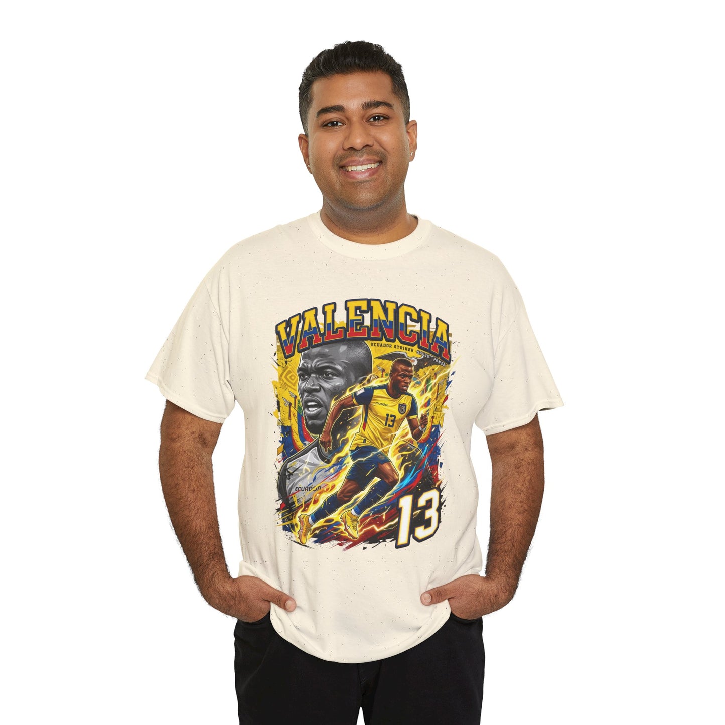 Valencia #13 – Ecuadorian Thunder T-Shirt