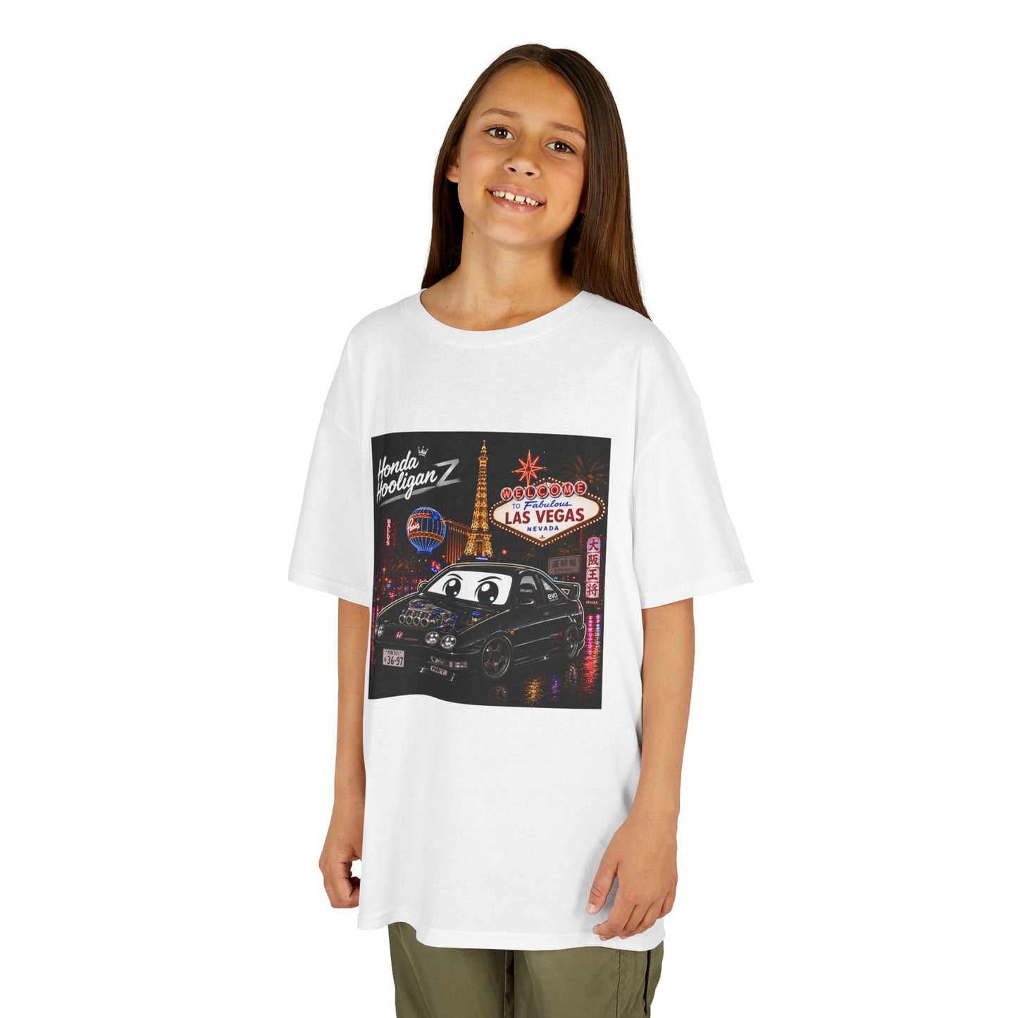 Kids Tee — 'Midnight Las Vegas' Cartoon ITB DC2