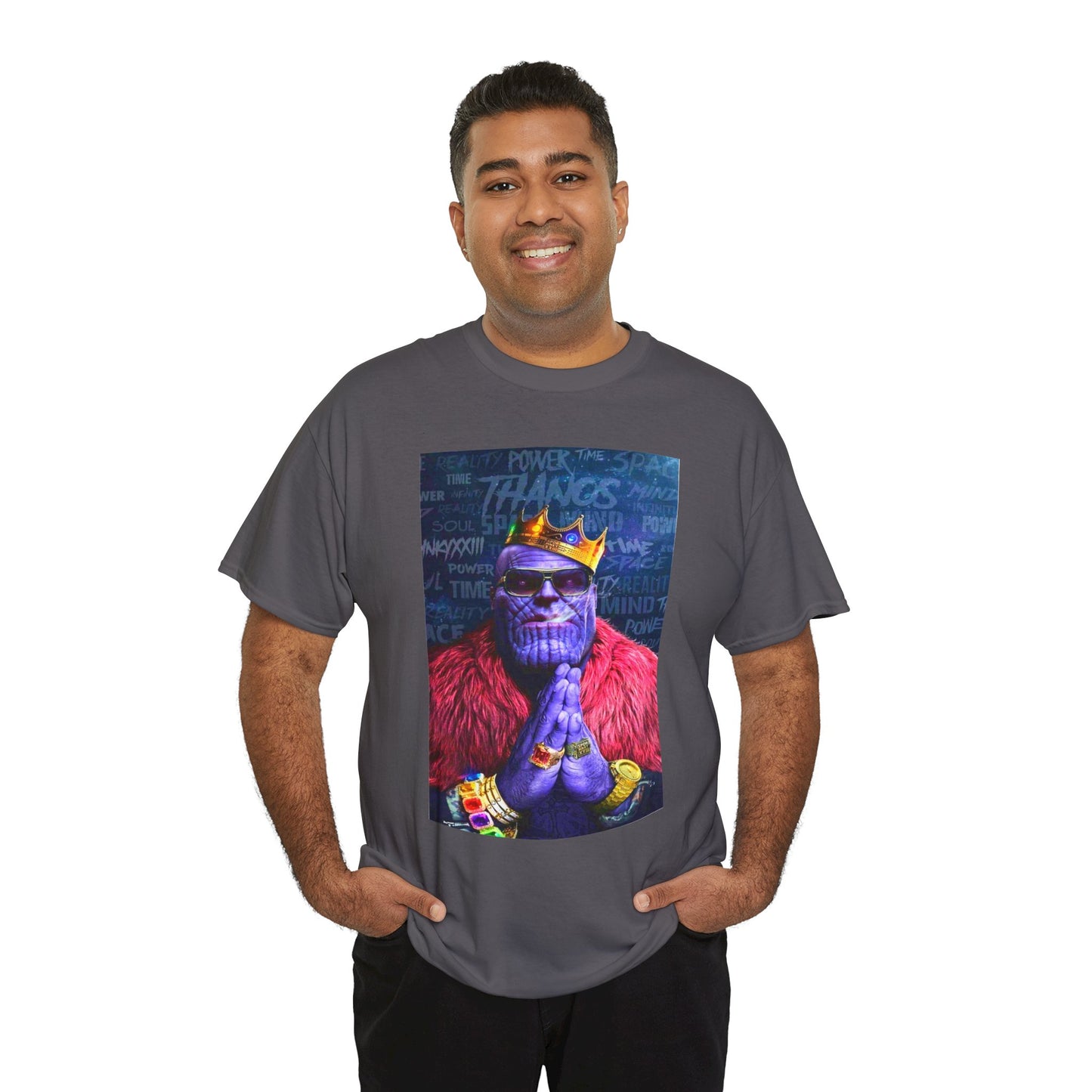 Thanos King Portrait T-Shirt — Urban Pop Art Graphic Tee