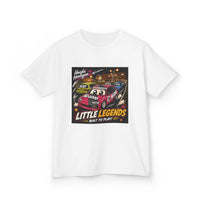 Kids Tee — 'Little Legends: Built to Play' Vintage Race Car Graphic