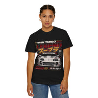Supra Twin Turbo Racing T-Shirt — JDM Vintage Car Graphic Tee
