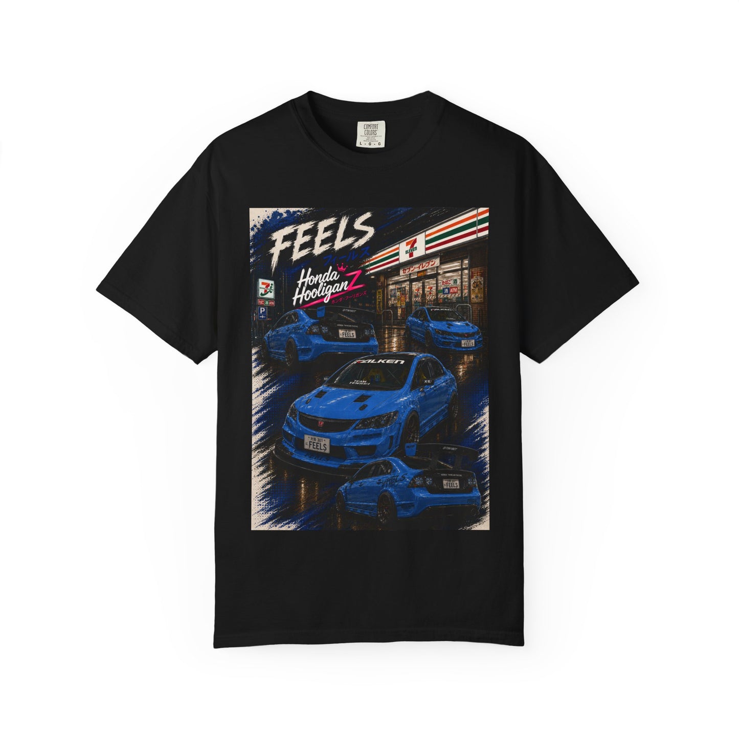 Feels Midnight Racing T-Shirt — Neon JDM Car Scene Shirt