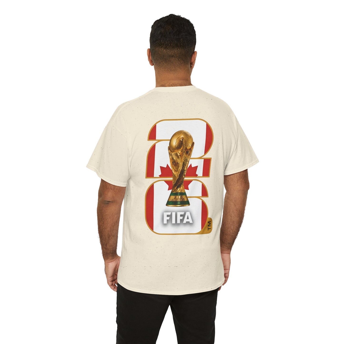 Canada 2026 FIFA World Cup Fan Edition – Front Crest & Championship Back Graphic T-Shirt