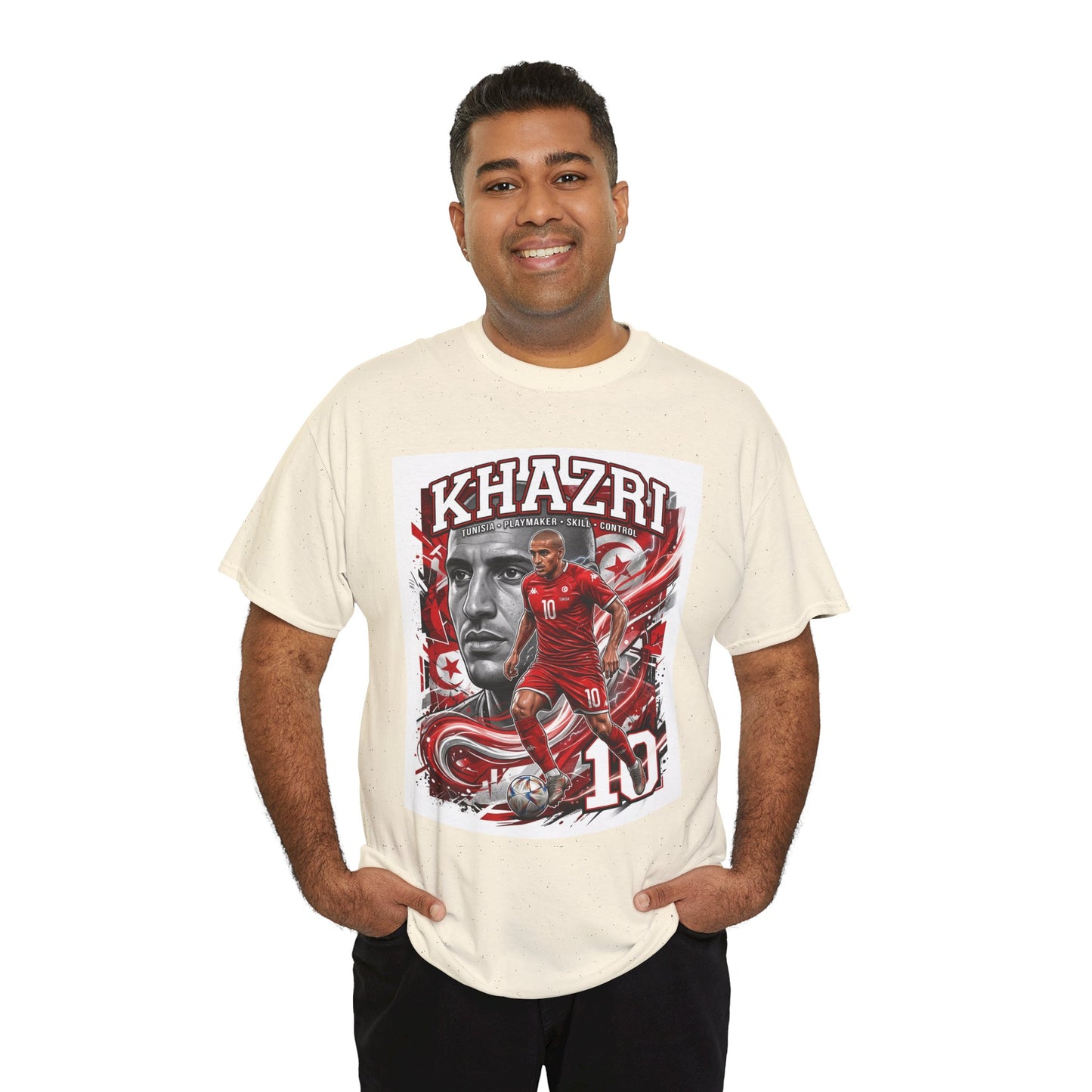 Khazri #10 – Tunisia’s Master Playmaker T-Shirt