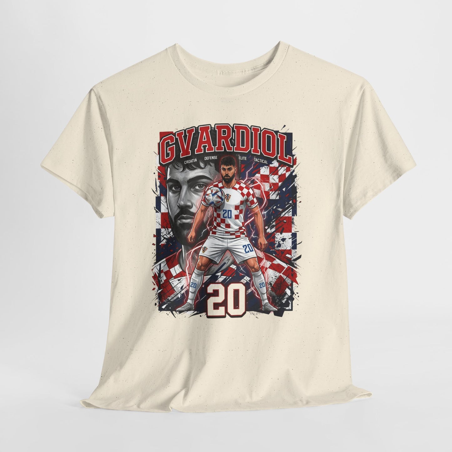 Gvardiol #20 – Croatian Wall T-Shirt